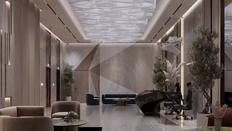 Lobby Seating Area - Future Residence